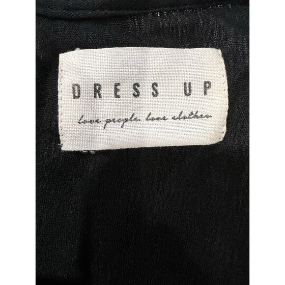 Dress Up love people love clothes Black dress Long Sleeve Medium - Picture 6 of 8